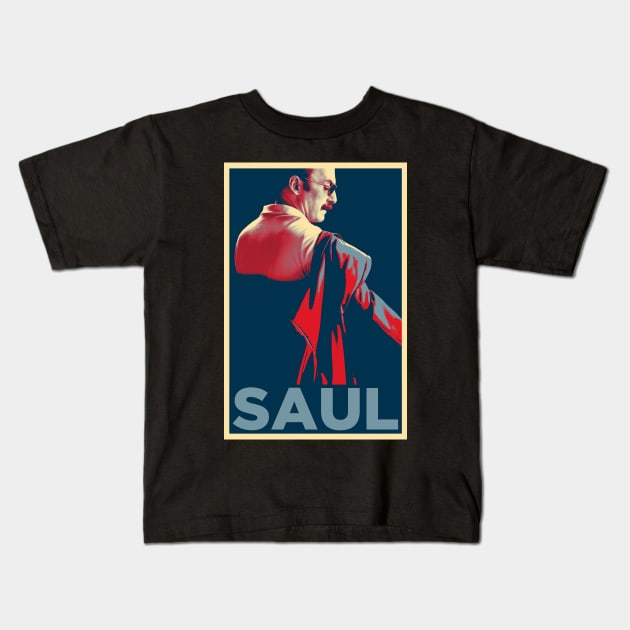 Saul Hope Kids T-Shirt by TEEVEETEES